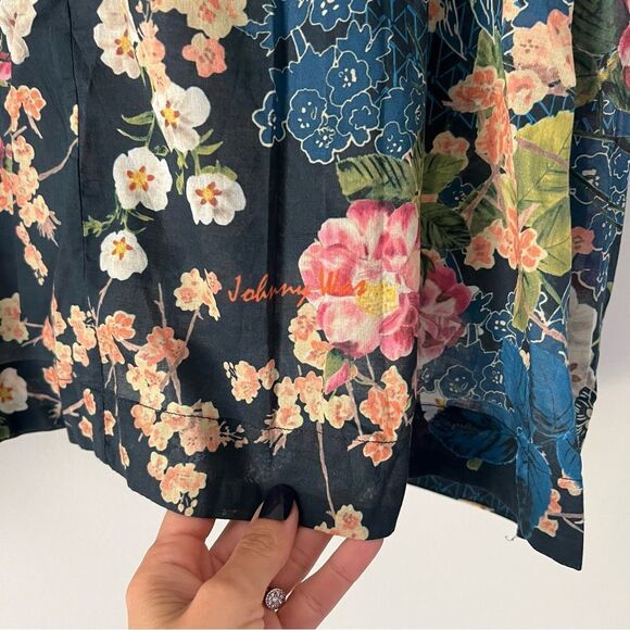 Johnny Was Cardi Timmie Print Floral Kimono Top NEW Plus Size 2X - Picture 9 of 11